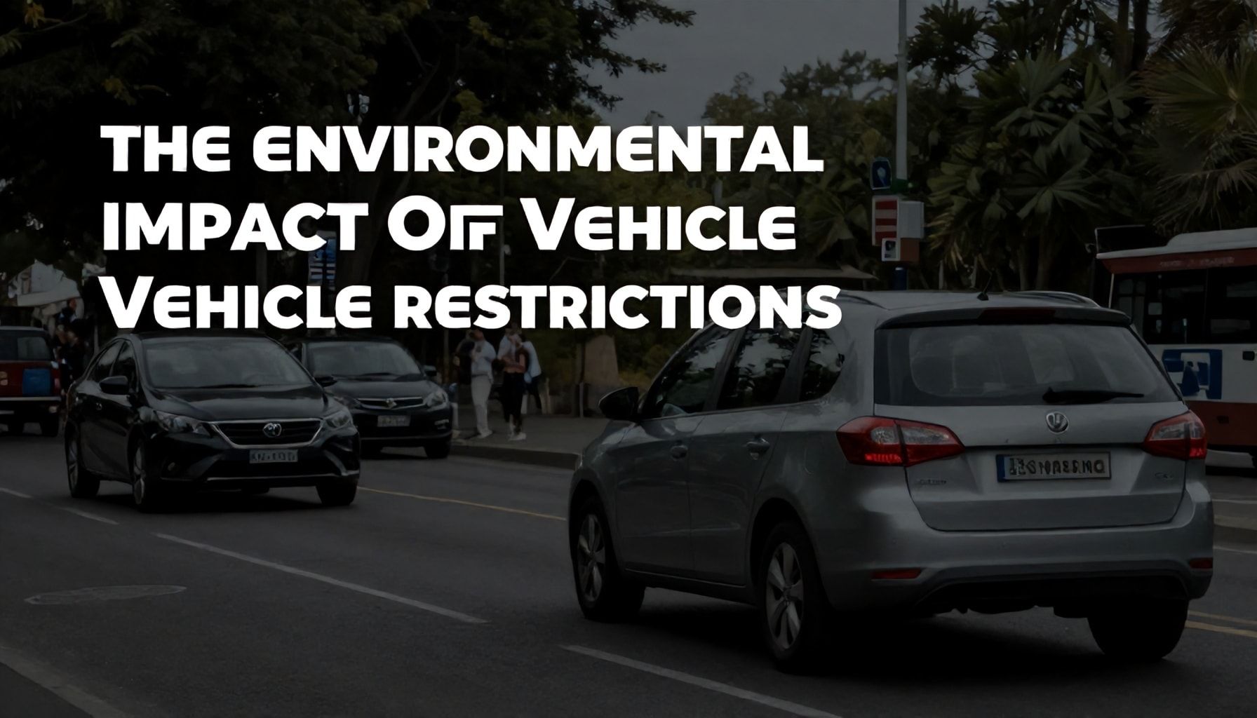 El impacto ambiental de la restricción vehicular
