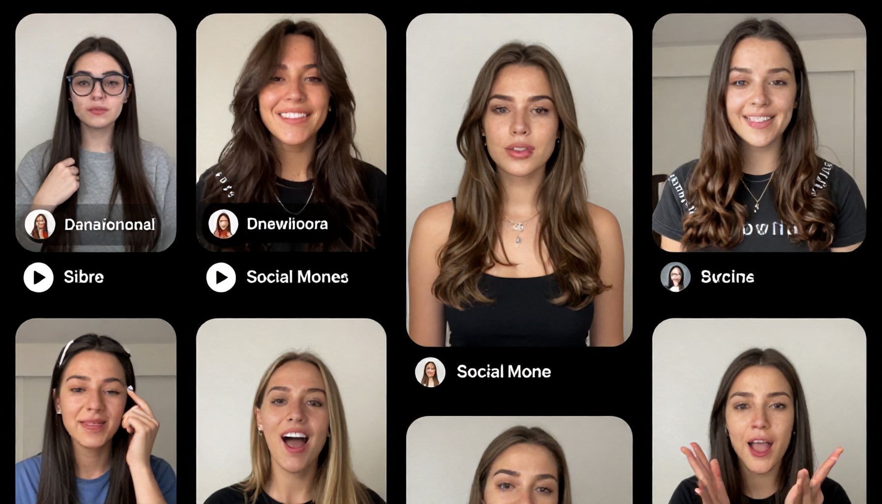 El impacto de estos videos en redes sociales