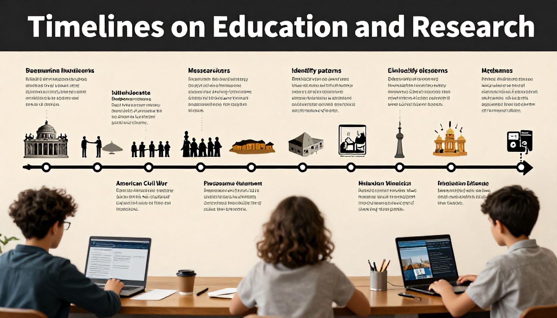 El impacto de las líneas del tiempo en la educación y la investigación
