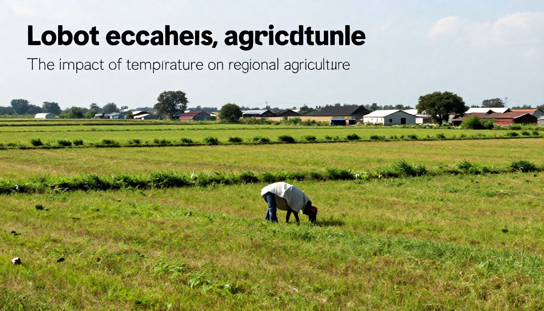 El impacto de las temperaturas en la agricultura regional