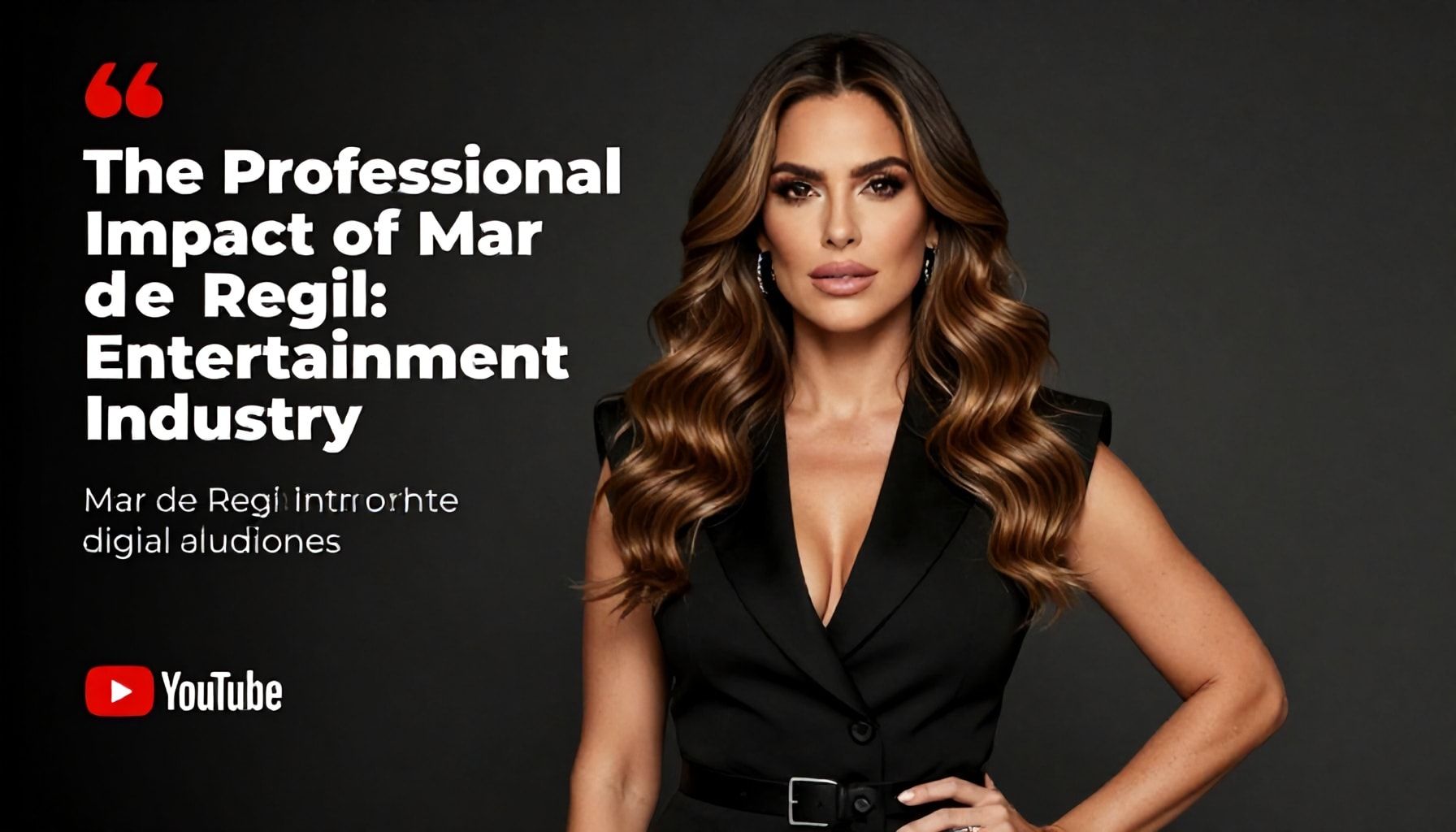Mar de Regil: Todo lo que necesitas saber sobre su vida y carrera 3 El impacto de Mar de Regil en la industria del entretenimiento