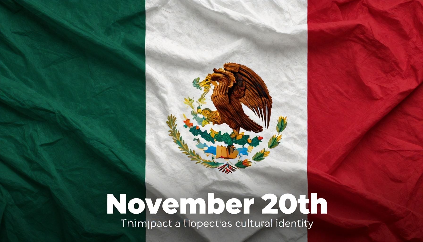 El impacto del 20 de noviembre en la identidad cultural de México*