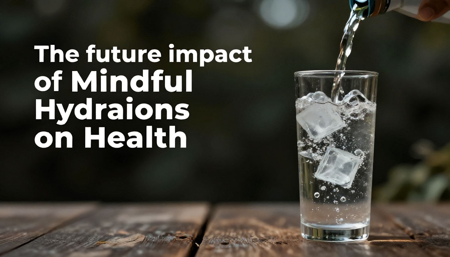 El impacto futuro de la hidratación consciente en la salud