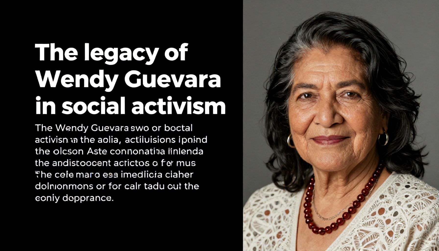 El legado de Wendy Guevara en el activismo social