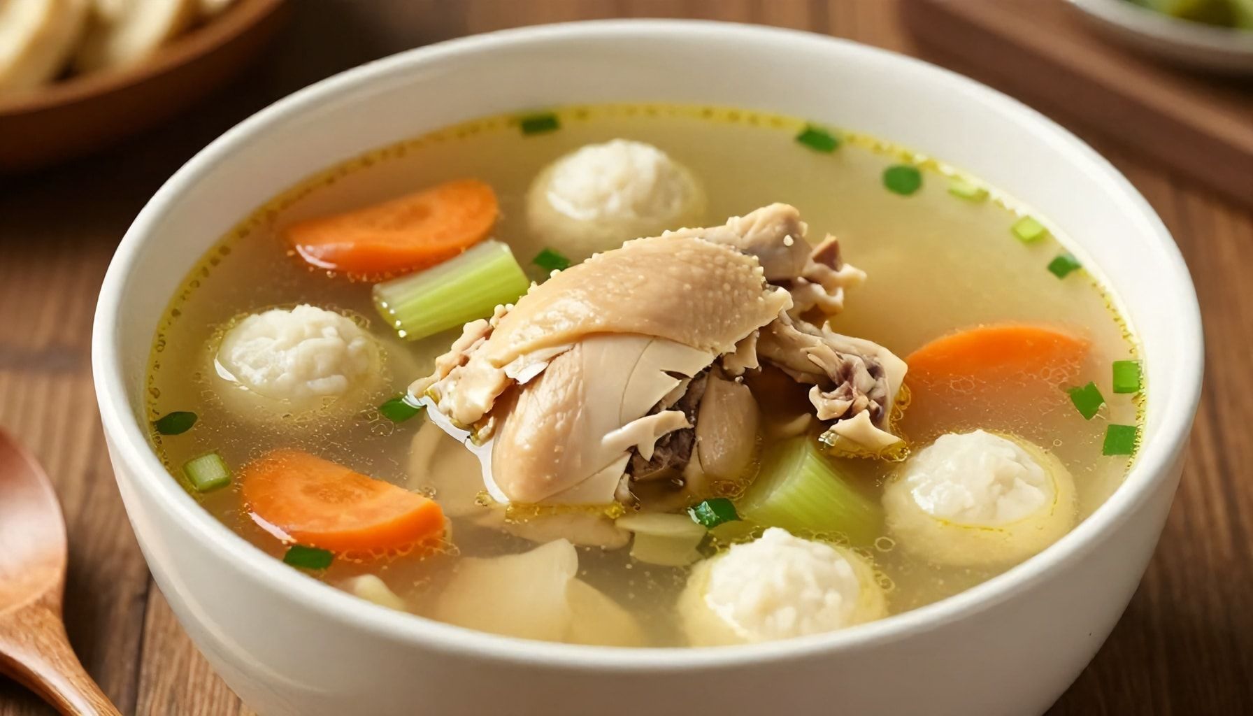 El origen y tradición del caldo de pollo