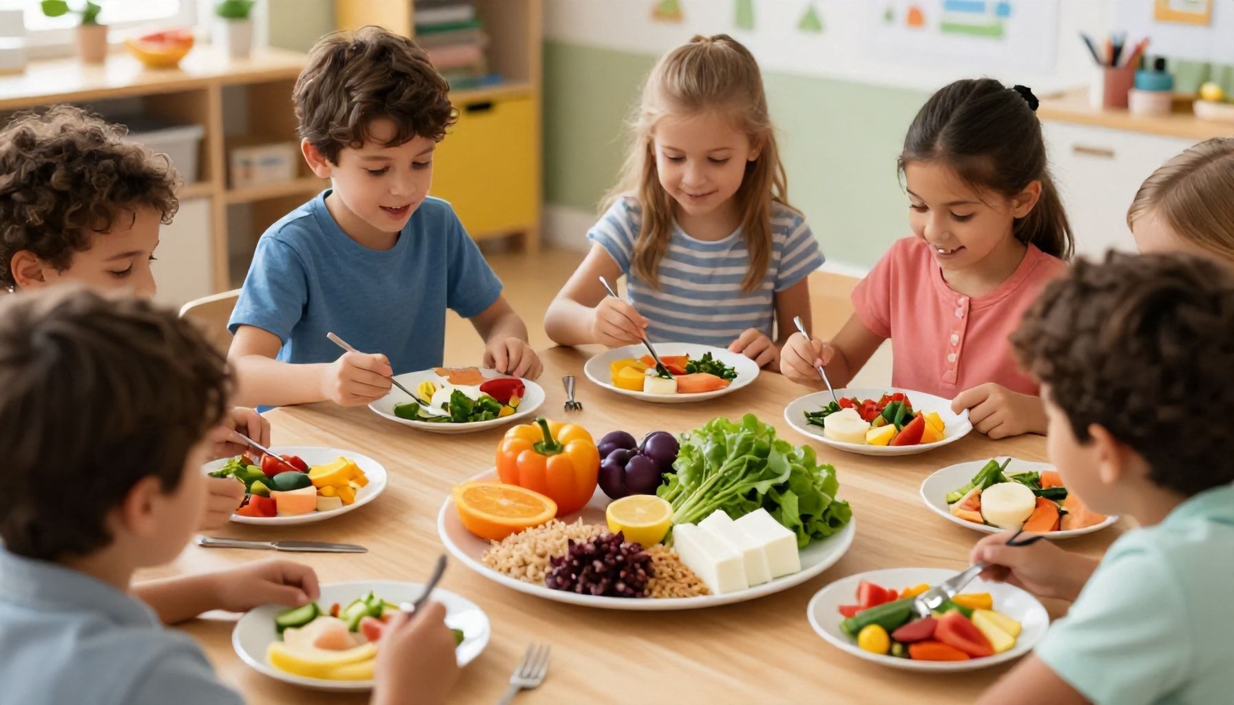 5 alimentos clave del plato del buen comer para niños 5 El papel de la educación nutricional en el futuro