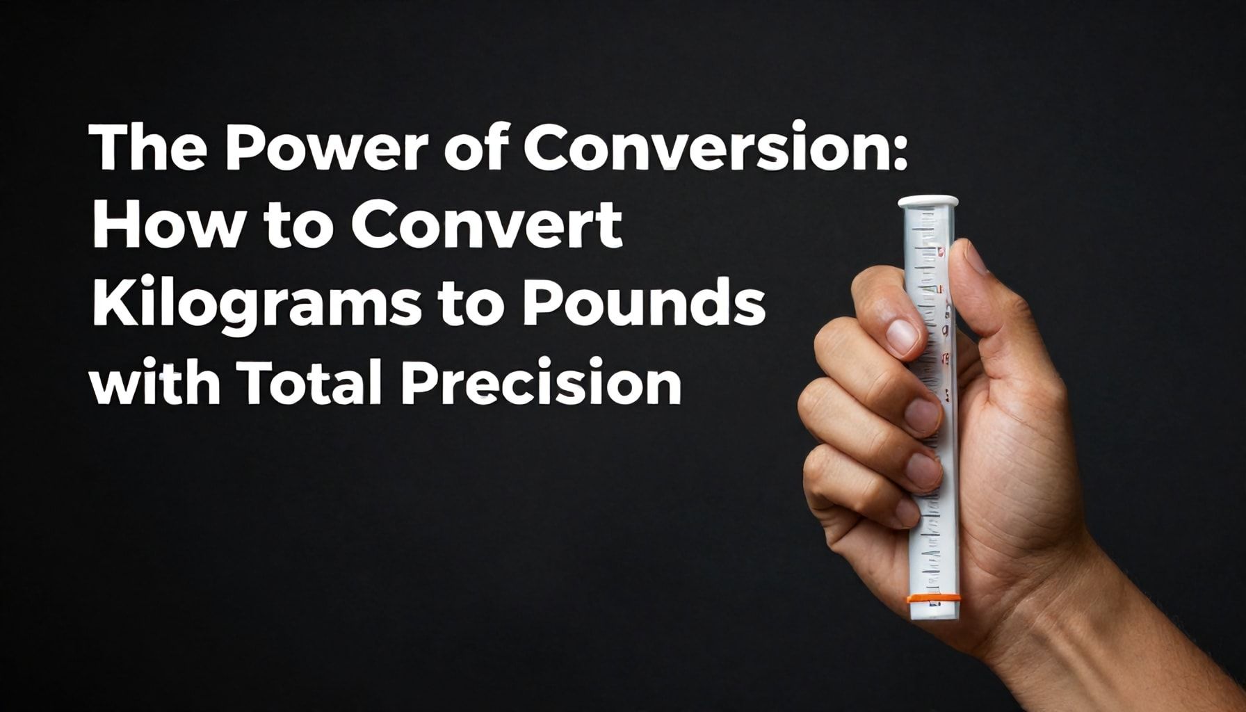 Convierte con precisión: kilogramos a libras y viceversa 6 El Poder de la Conversión: Cómo Convertir Kilogramos a Libras con Total Precisión