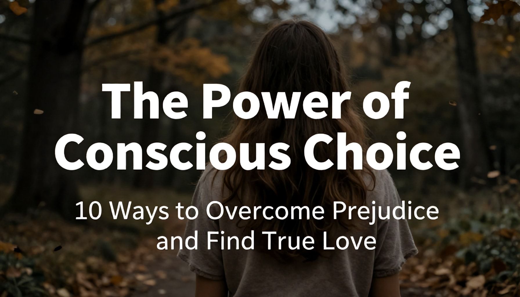 Desafíate a amar sin prejuicios: El poder de la libertad de elección 4 El poder de la elección consciente: X formas de superar el prejuicio y encontrar el amor verdadero