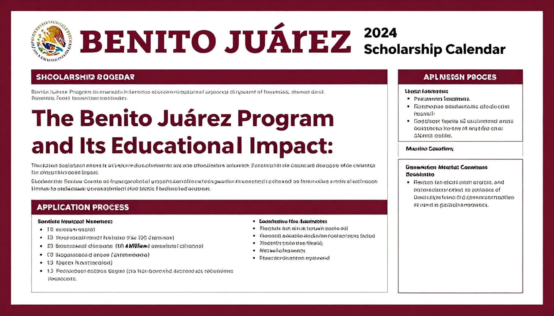 Calendario de Becas Benito Juárez 2024: Fechas clave y requisitos 1 El programa Benito Juárez y su impacto educativo