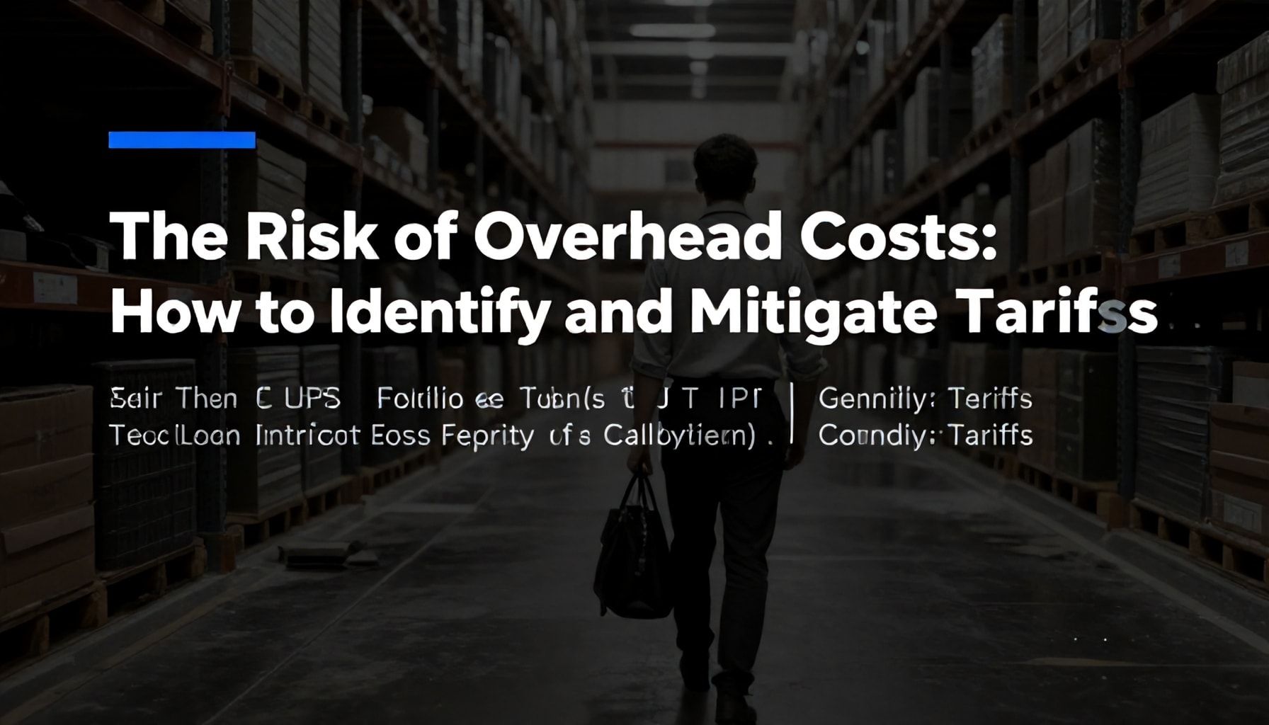 Entender aranceles: tu guía para una importación sin sobrecostos 3 El Riesgo de Sobrecostos: Cómo Identificar y Mitigar los Aranceles