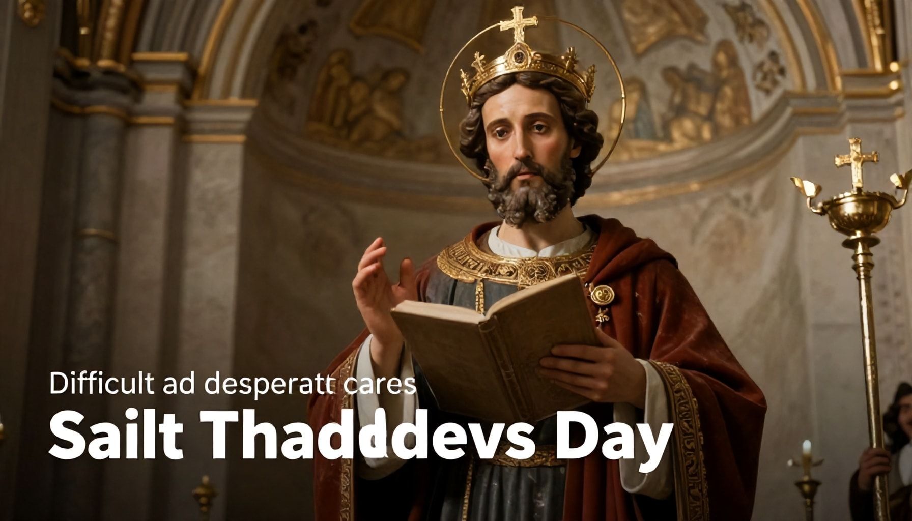 El santo patrón de las causas difíciles y desesperadas