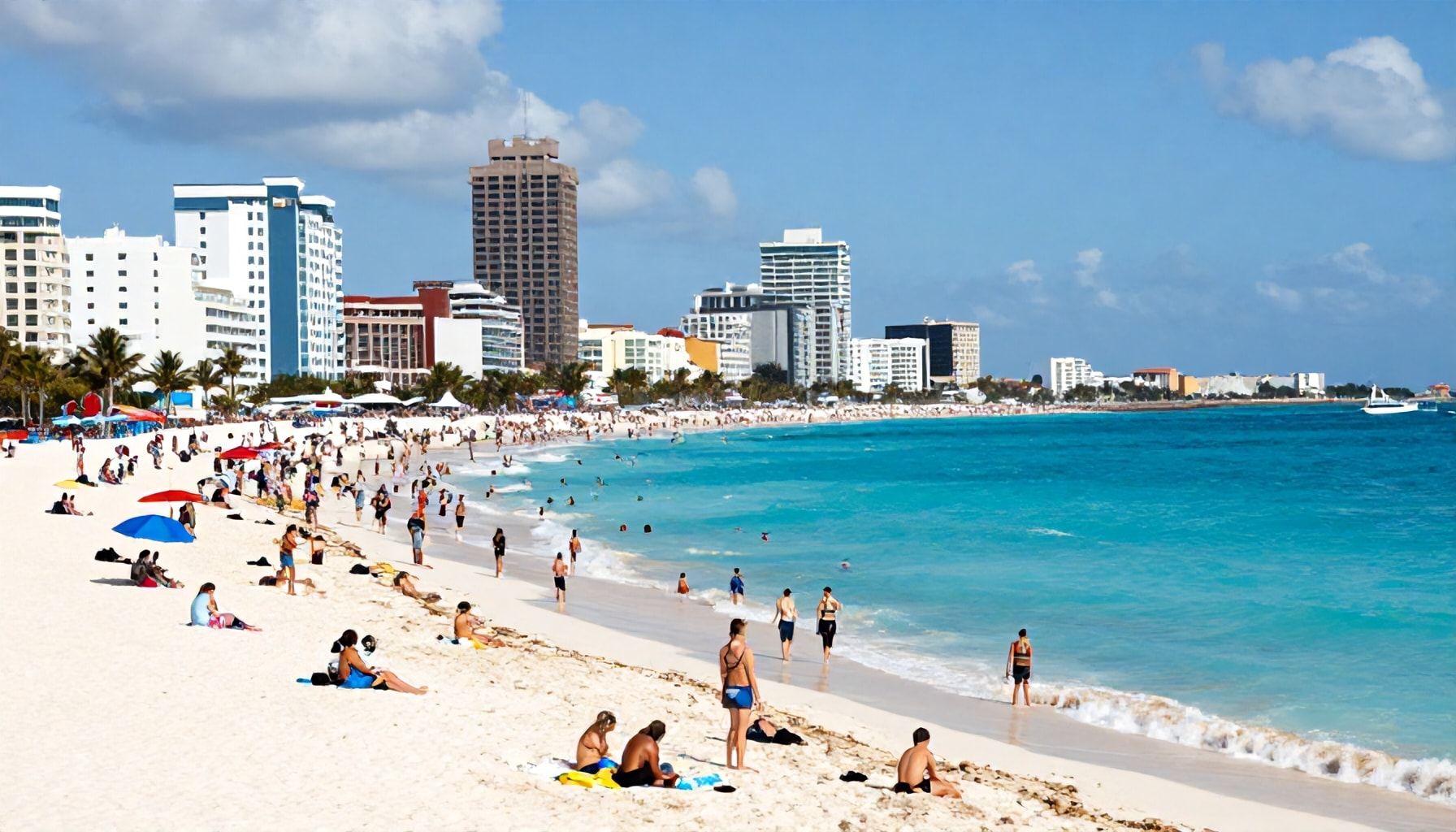 El secreto para evitar la multitud en las playas más populares de Cancún