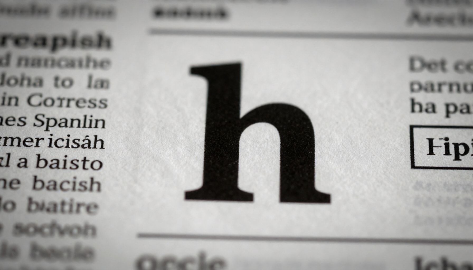 El sonido de la 'h' en el español