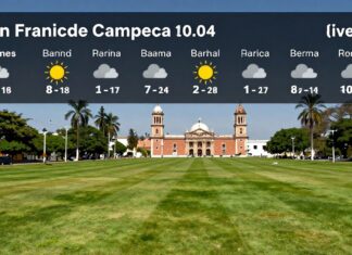 El clima en San Francisco de Campeche: temperaturas y pronóstico para esta semana