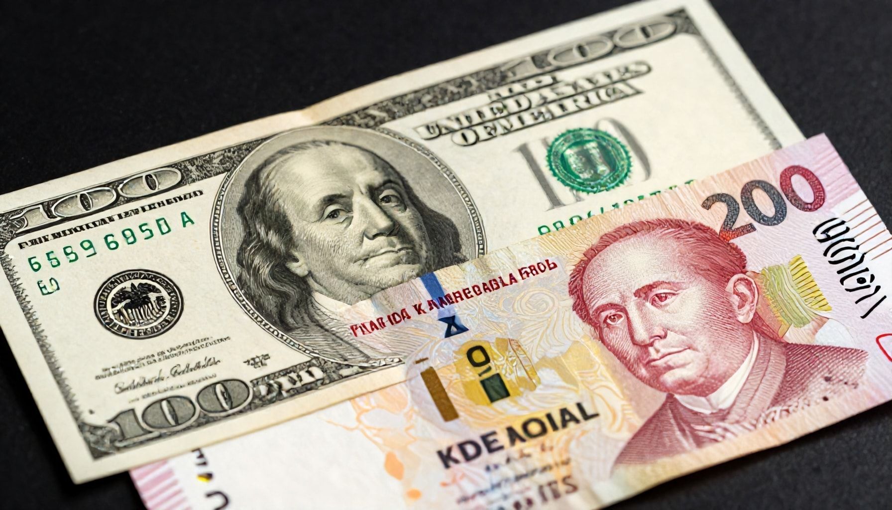 El valor actual del dólar frente al peso