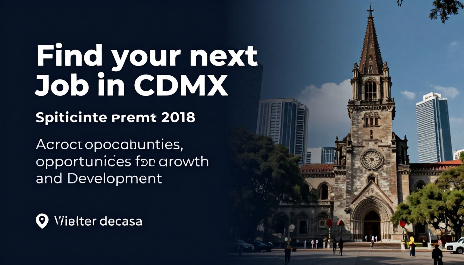 Encuentra tu próximo empleo en CDMX, oportunidades de crecimiento y desarrollo