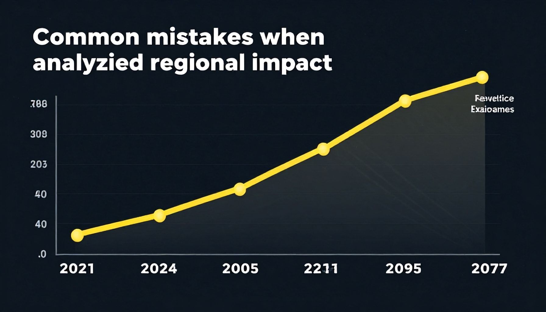 Errores comunes al analizar el impacto regional