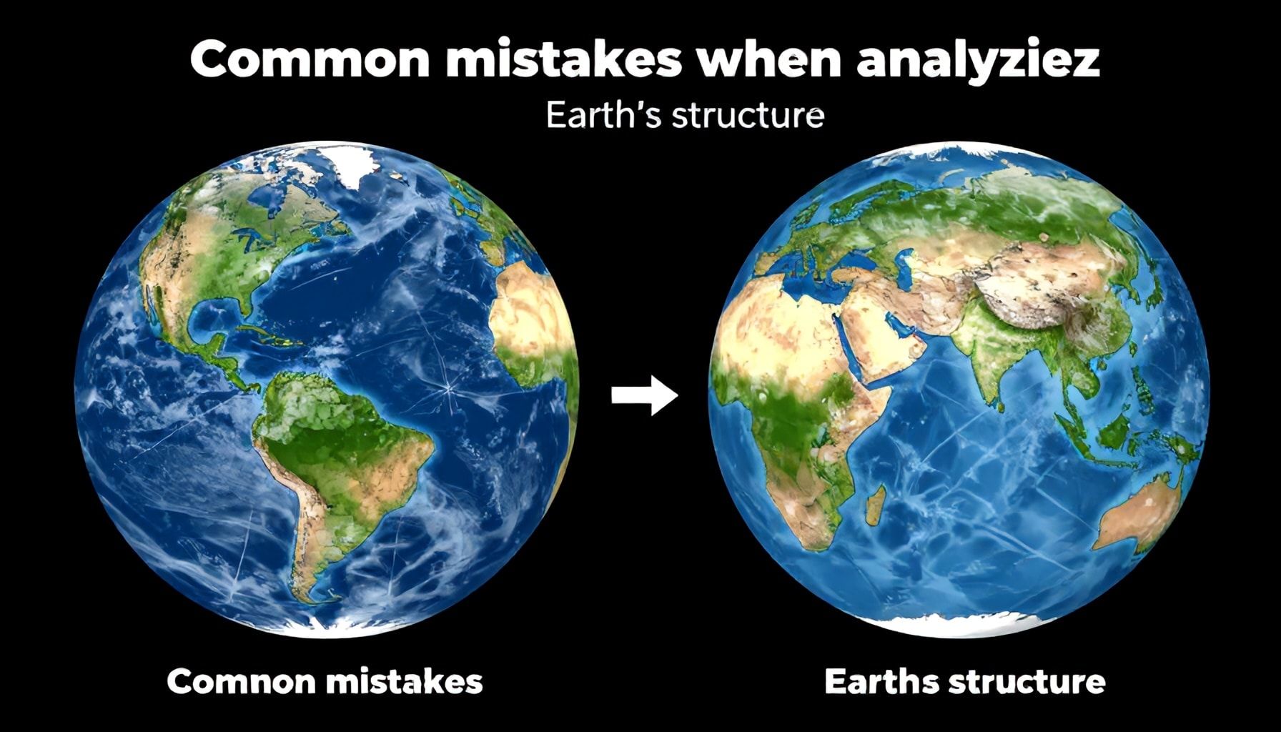 Las 5 capas de la Tierra: estructura y características esenciales 4 Errores comunes al analizar la estructura terrestre