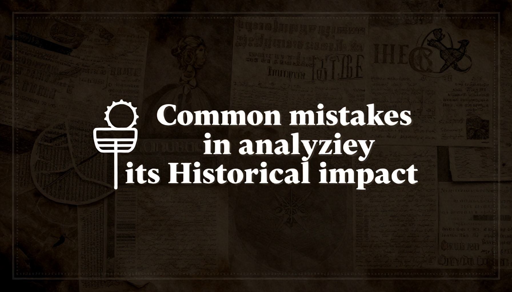 Errores comunes al analizar su impacto histórico