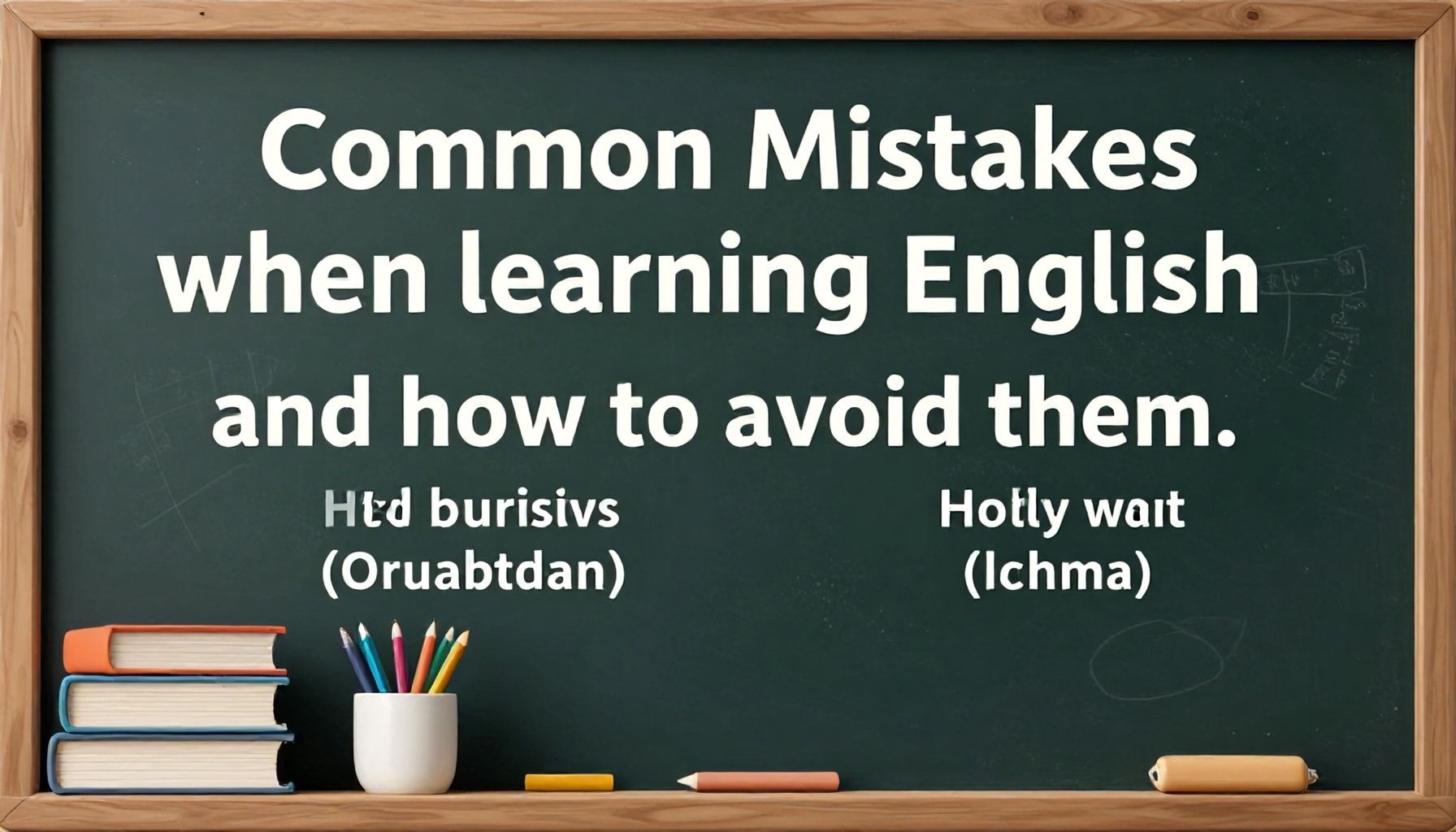 Errores comunes al aprender inglés y cómo evitarlos