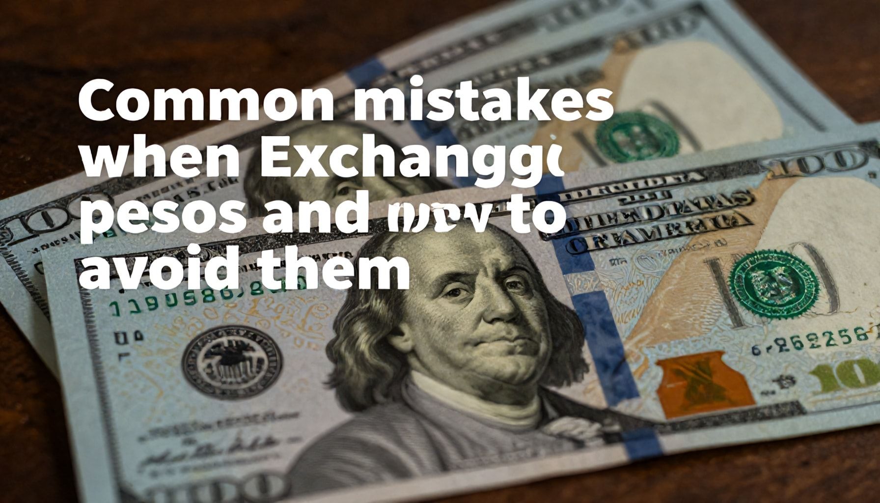 Cómo convertir 1,000 dólares a pesos de forma segura en 2024 4 Errores comunes al cambiar dólares a pesos y cómo evitarlos