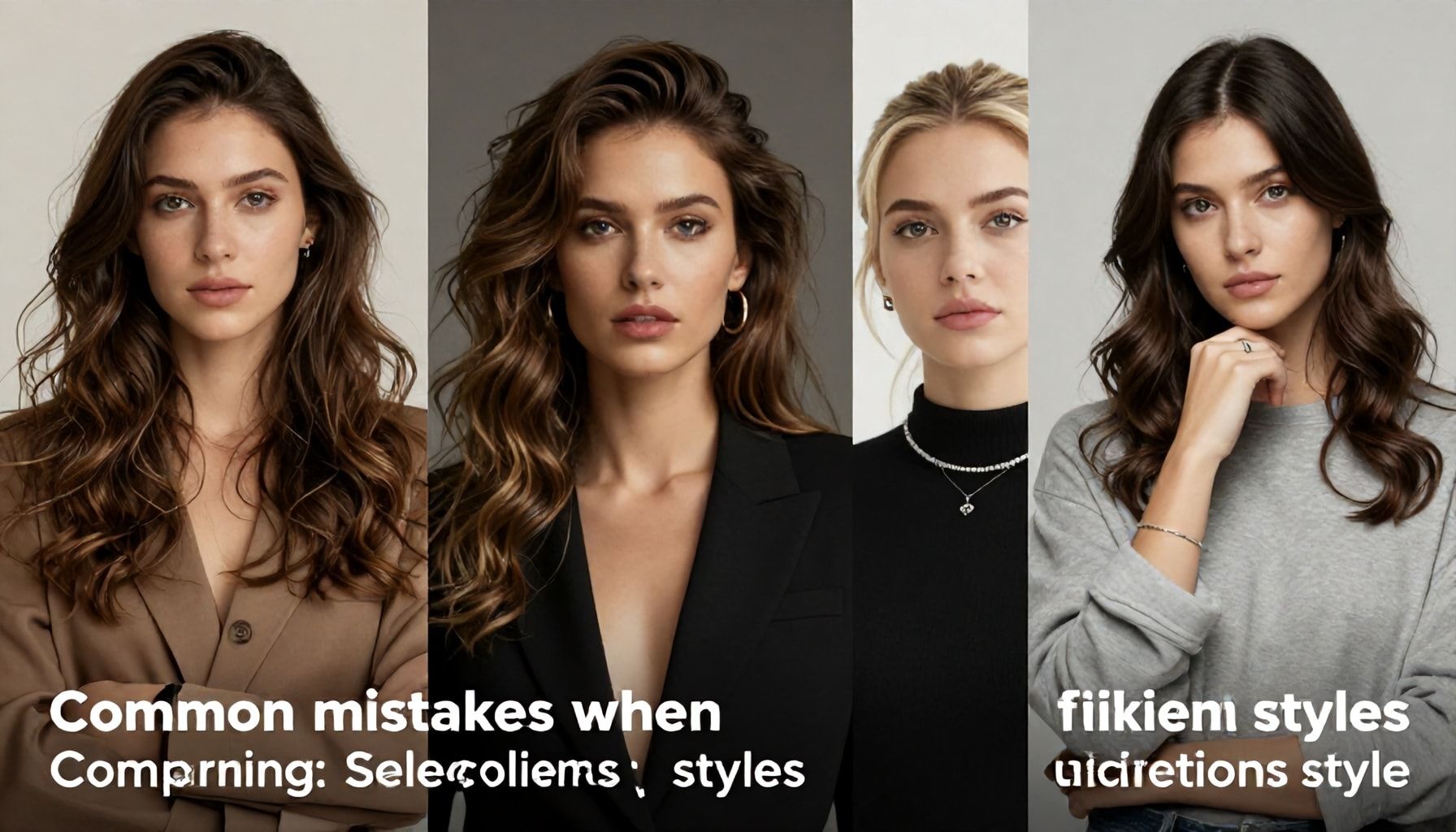 Errores comunes al comparar selecciones con estilos distintos*