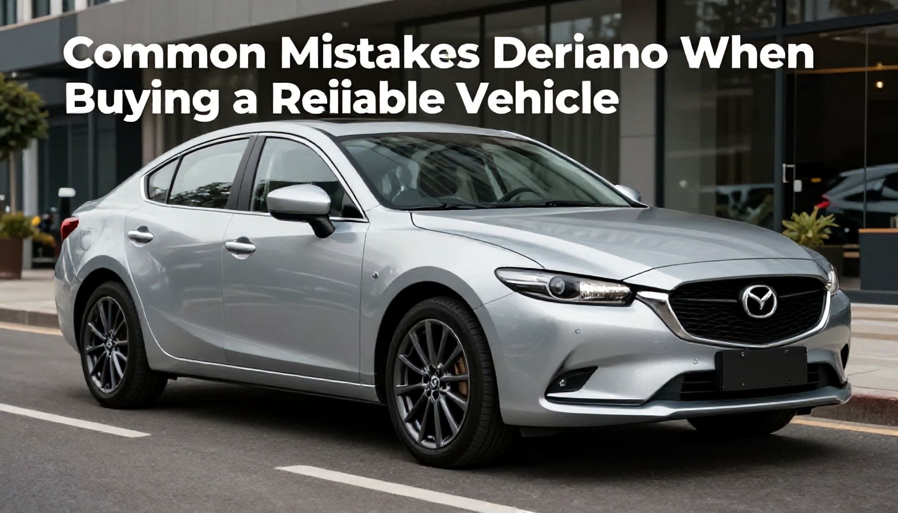 Errores comunes al comprar un vehículo confiable