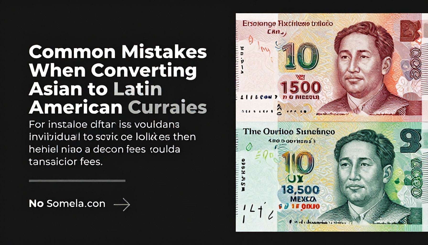 Errores comunes al convertir divisas asiáticas a latinoamericanas