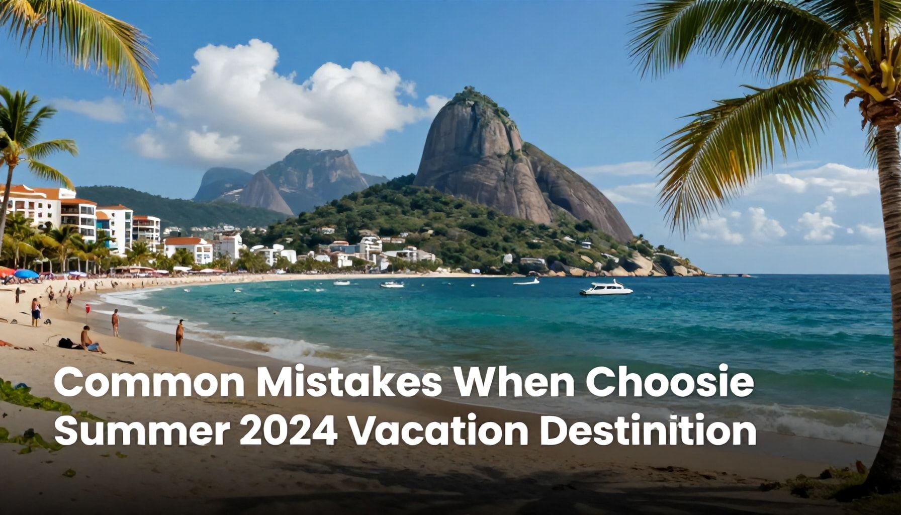 Planifica tus vacaciones de verano 2024: Consejos y destinos imperdibles 5 Errores comunes al elegir destinos turísticos