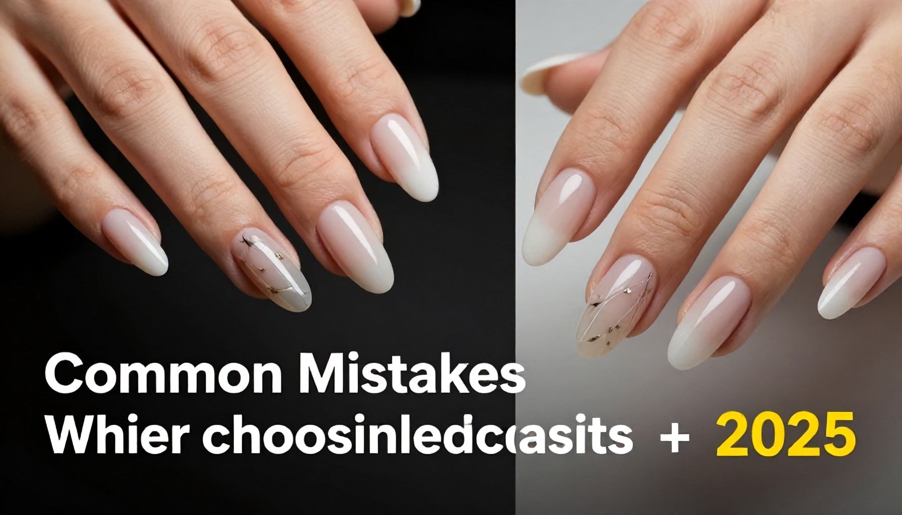 Errores comunes al elegir diseños de uñas