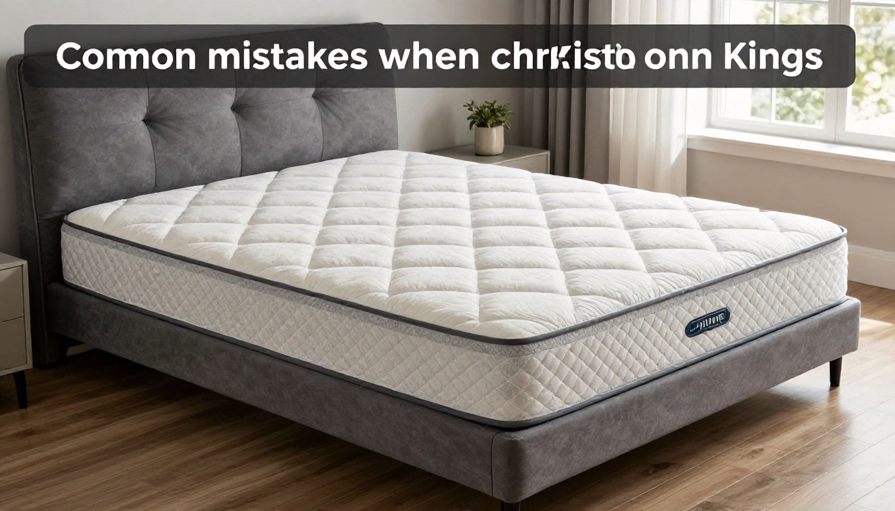 Errores comunes al elegir un colchón king size