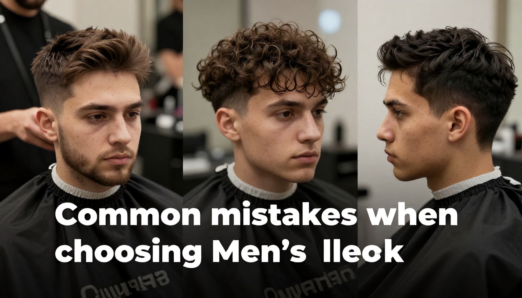 Errores comunes al elegir un corte de pelo masculino