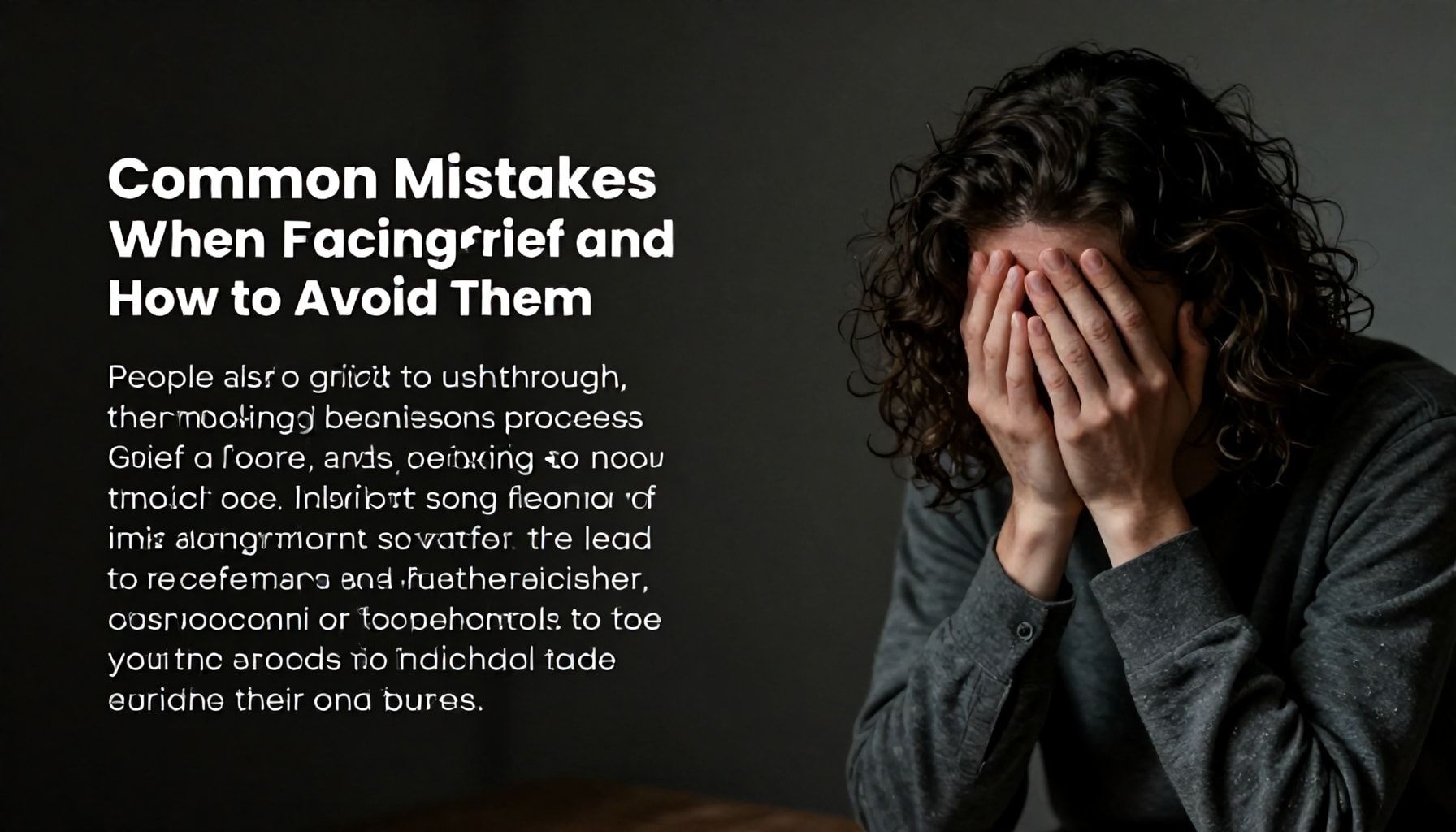 Errores comunes al enfrentar el duelo y cómo evitarlos