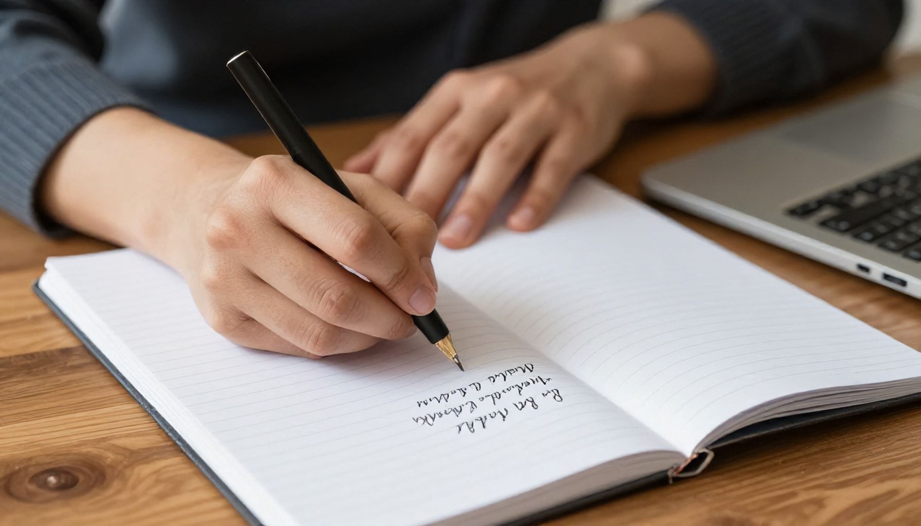 Errores comunes al escribir a mano