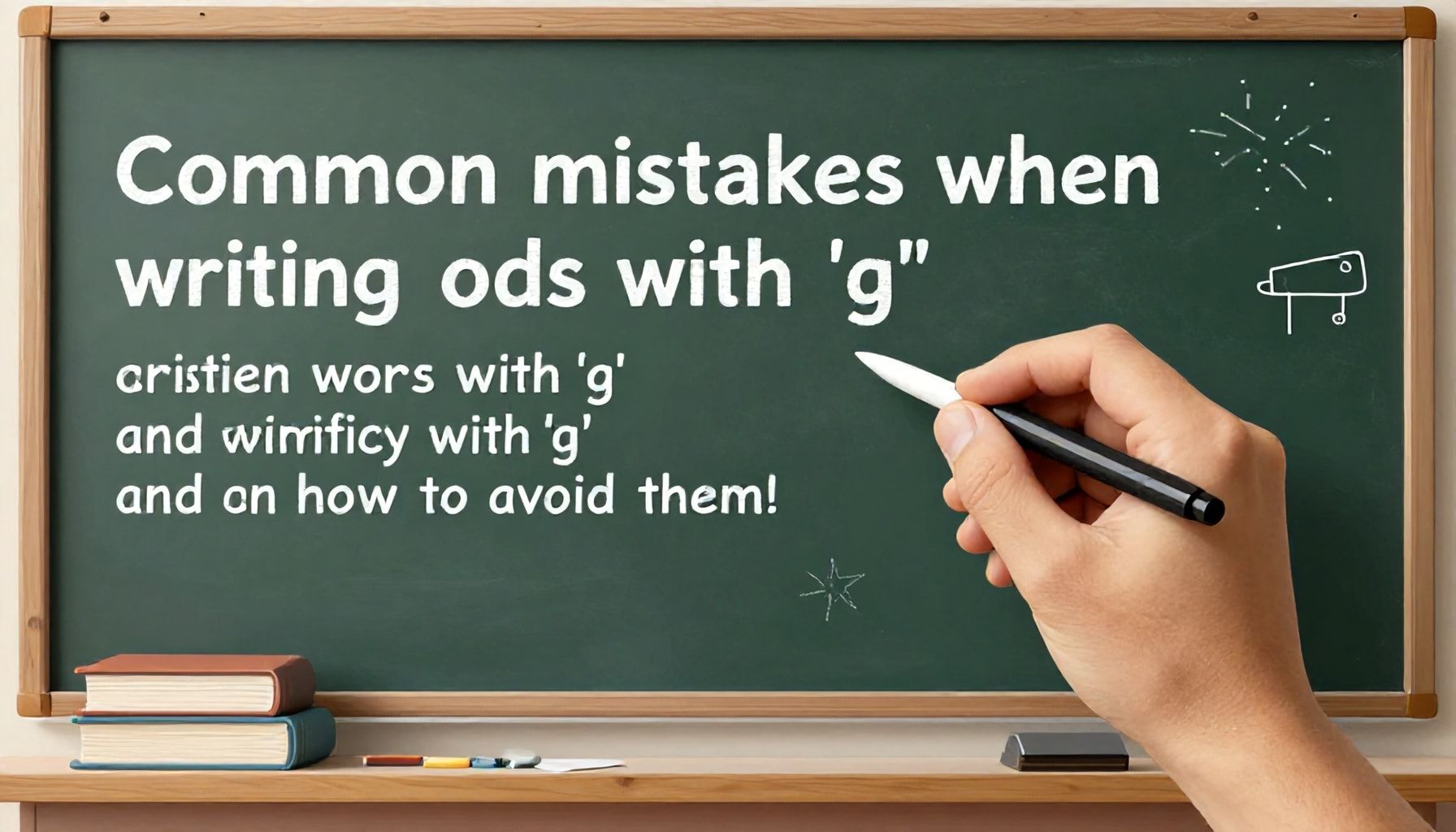 Errores comunes al escribir palabras con 'g' y cómo evitarlos