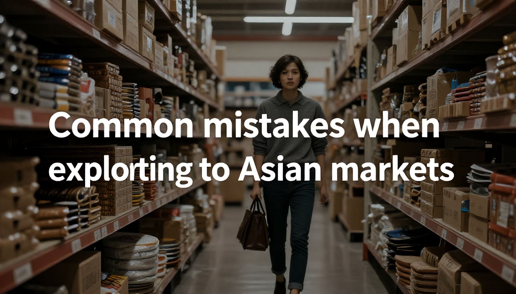 Errores comunes al exportar a mercados asiáticos*