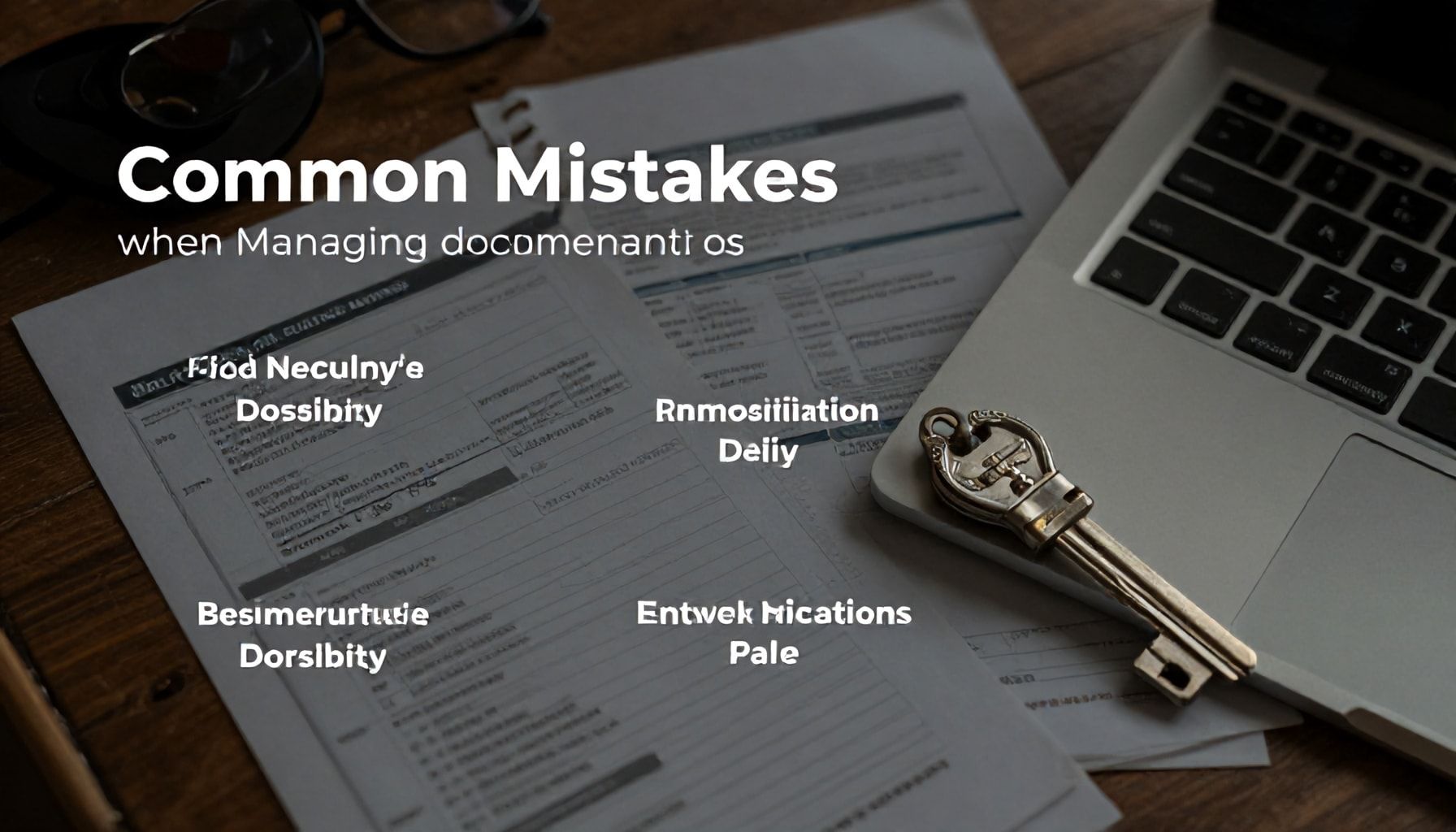 Errores comunes al gestionar documentos en fechas clave