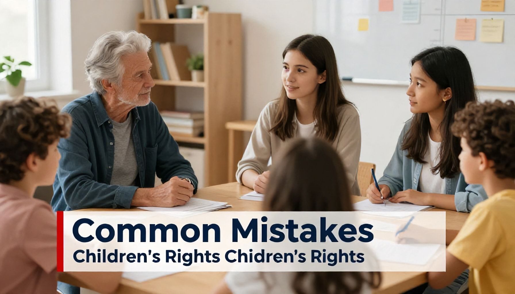 Errores comunes al hablar de derechos infantiles con los pequeños