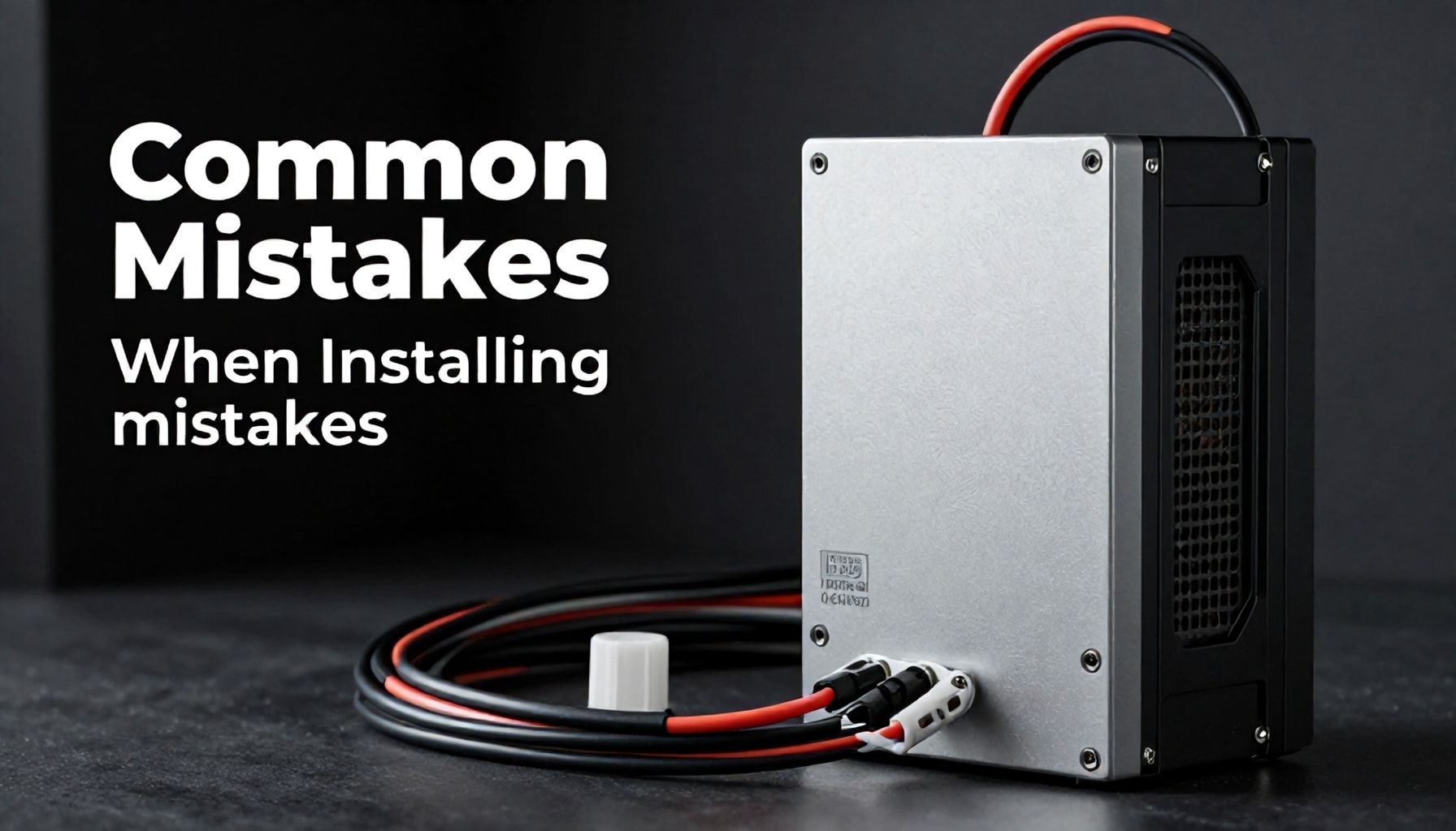 5 fuentes de poder esenciales para tu hogar en 2024 3 Errores comunes al instalar fuentes de poder