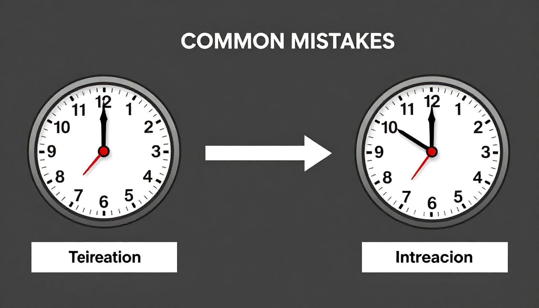 Errores comunes al interpretar el tiempo en esta región