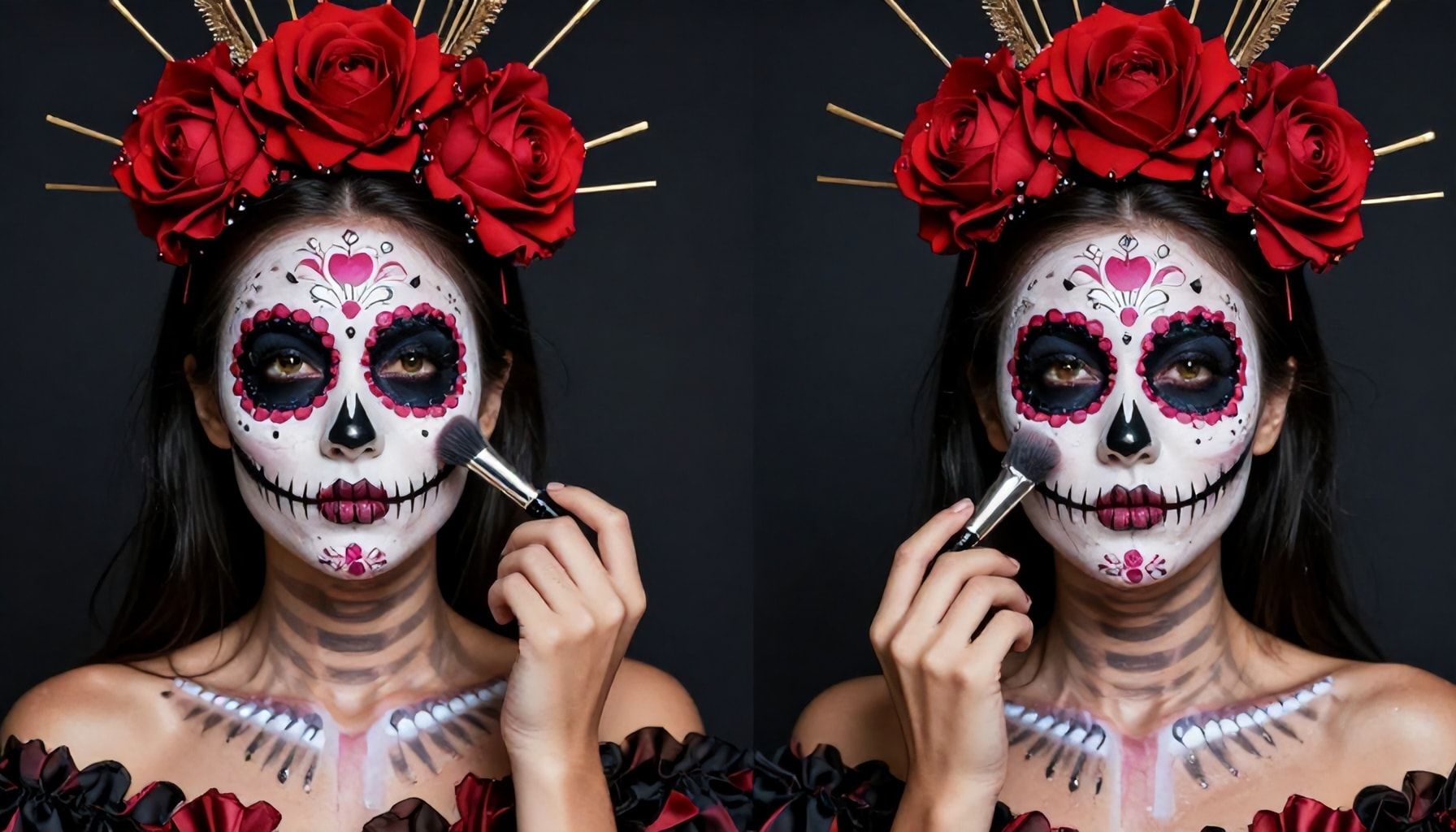 5 formas fáciles de maquillarte como Catrina en minutos 4 Errores comunes al maquillarse como Catrina