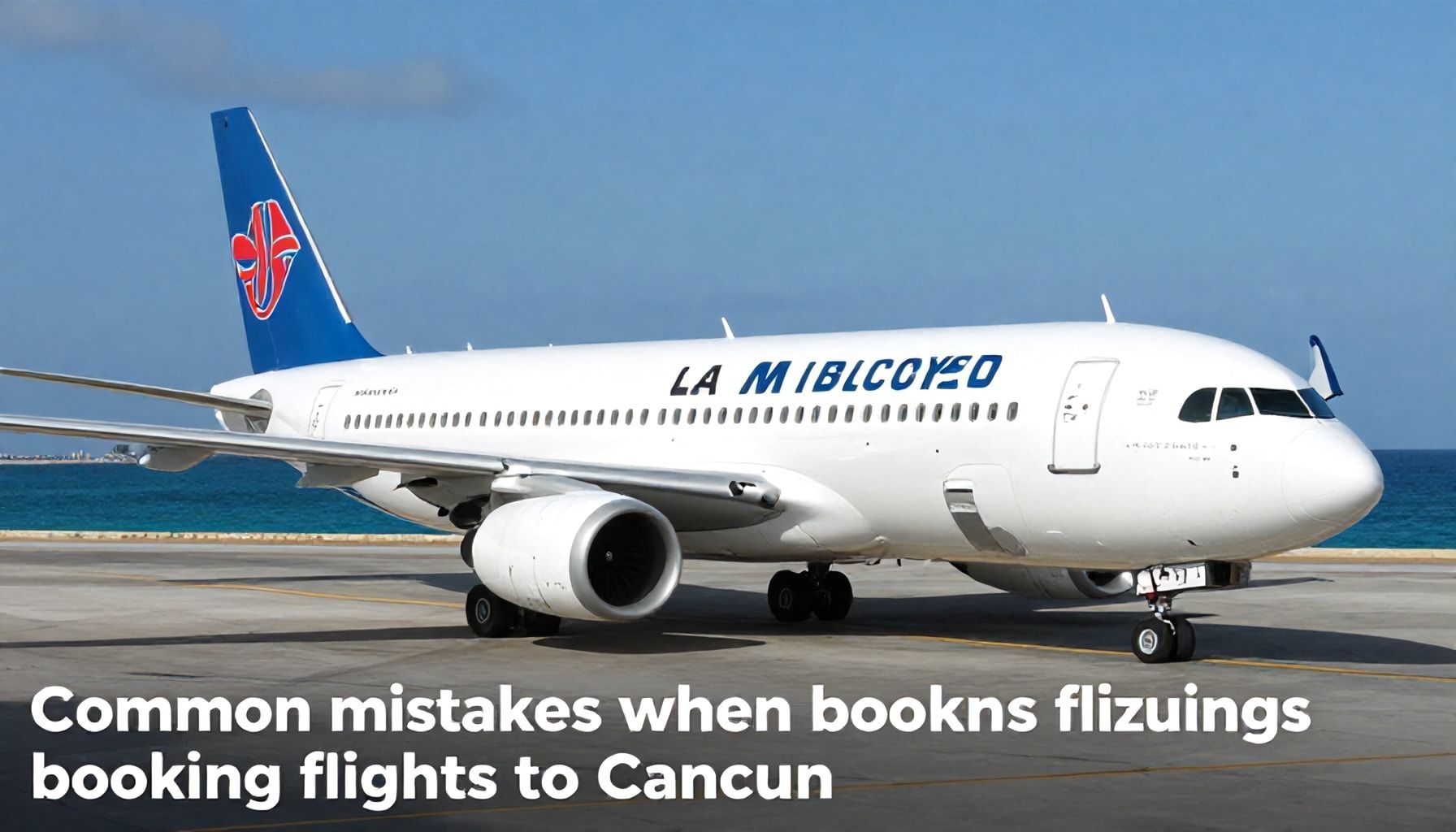 Errores comunes al reservar vuelos a Cancún*