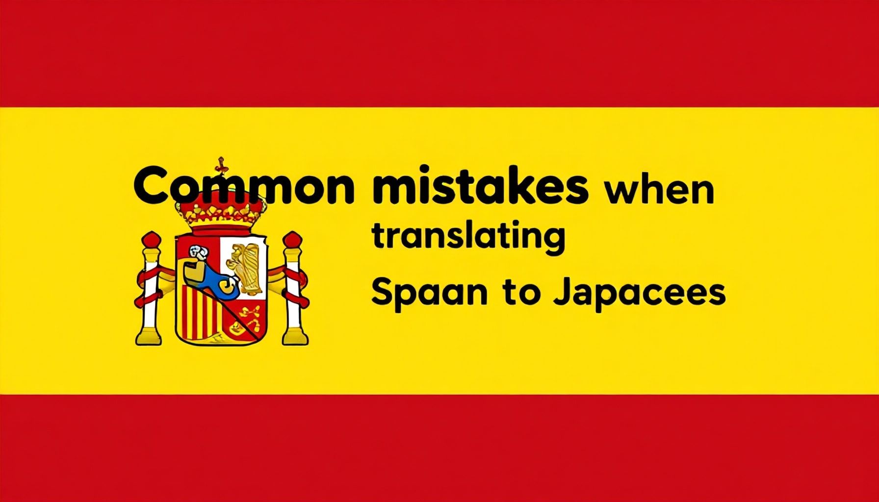 Errores comunes al traducir del español al japonés