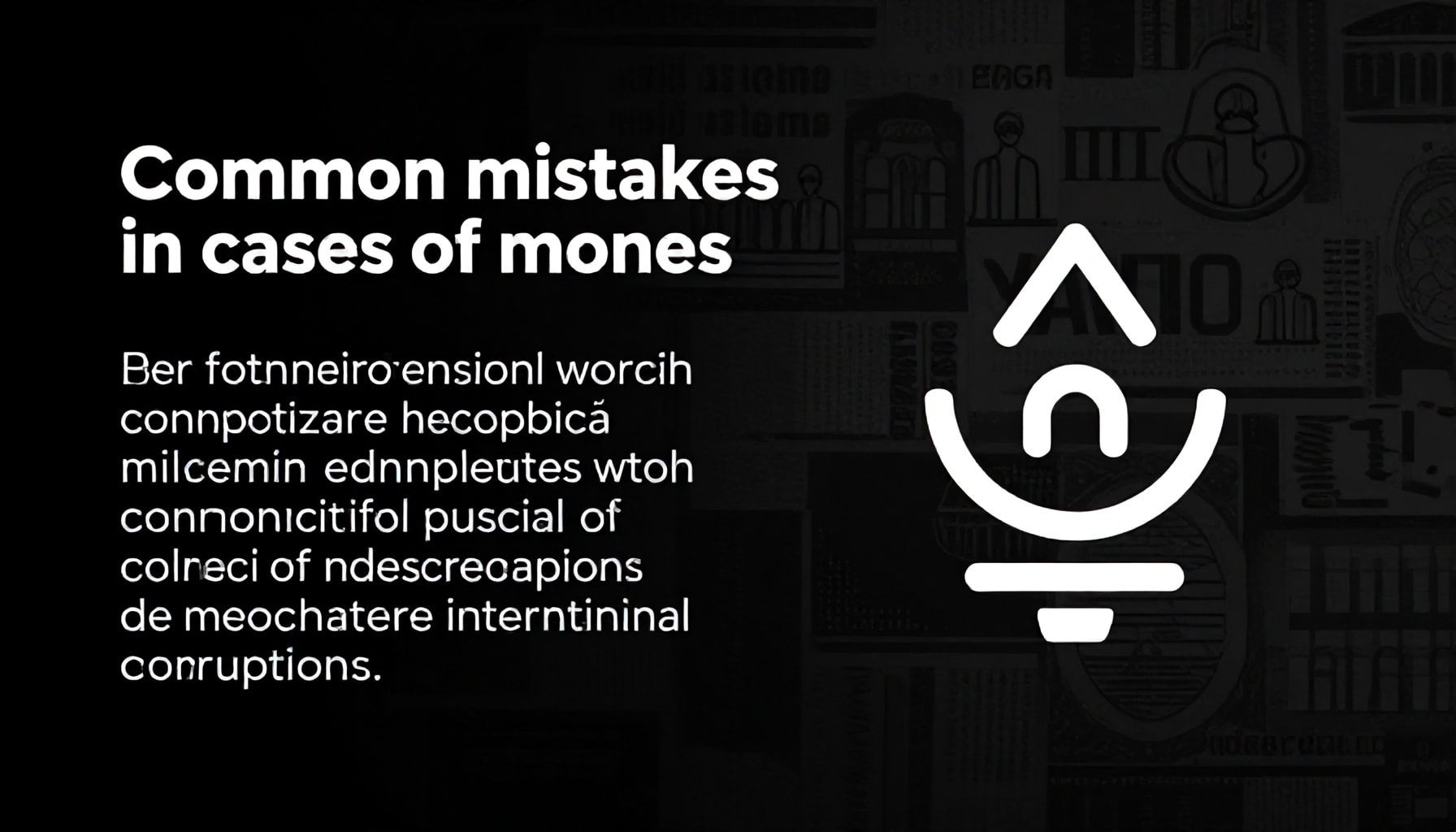 Errores comunes en casos de corrupción internacional