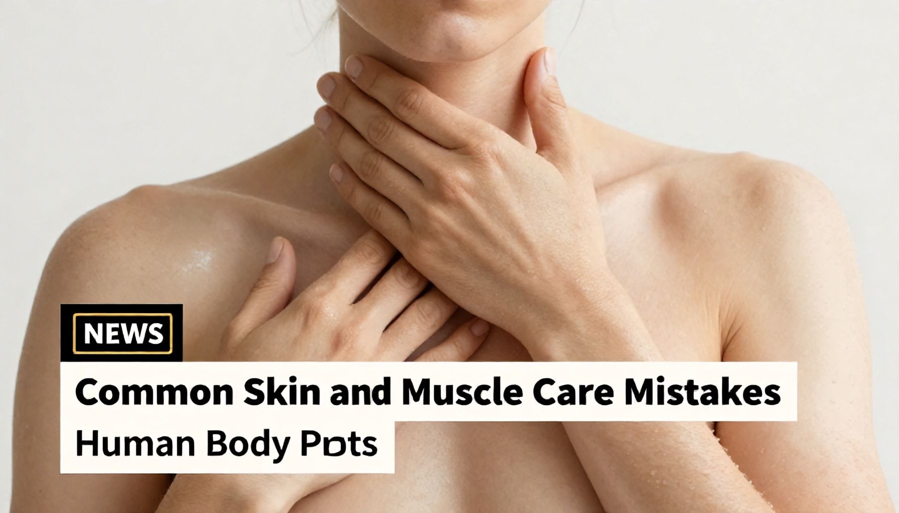 Errores comunes en el cuidado de la piel y músculos