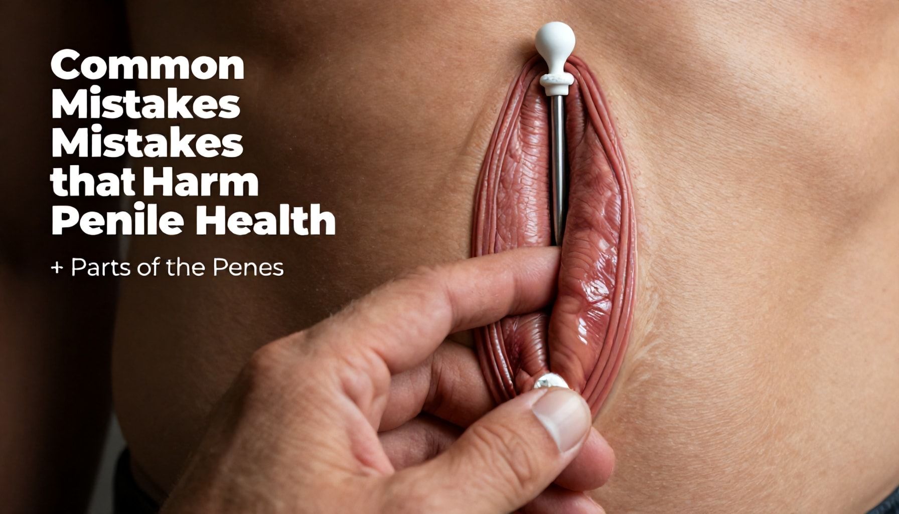 Errores comunes que dañan la salud del pene