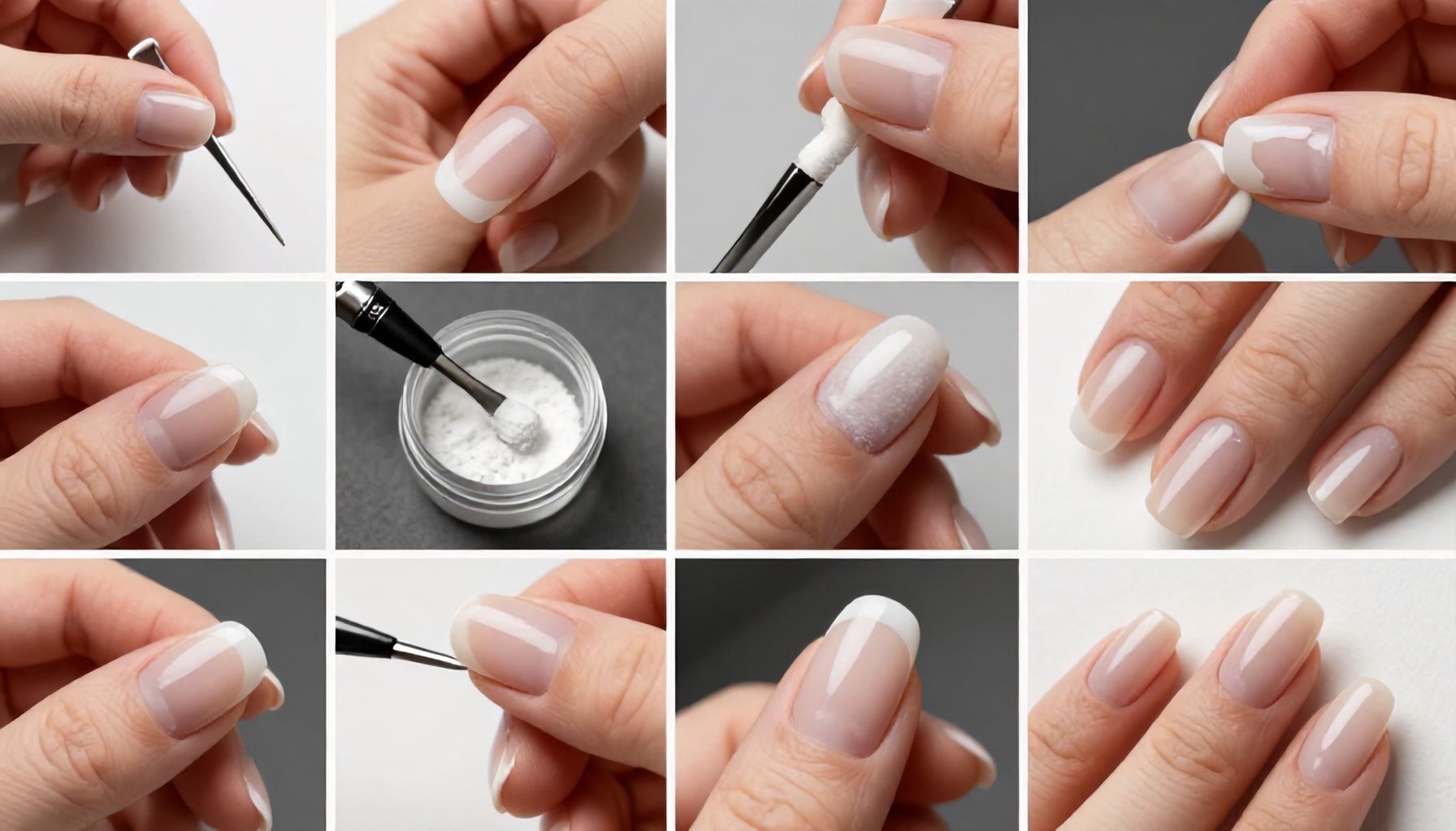 Errores frecuentes al aplicar uñas acrílicas