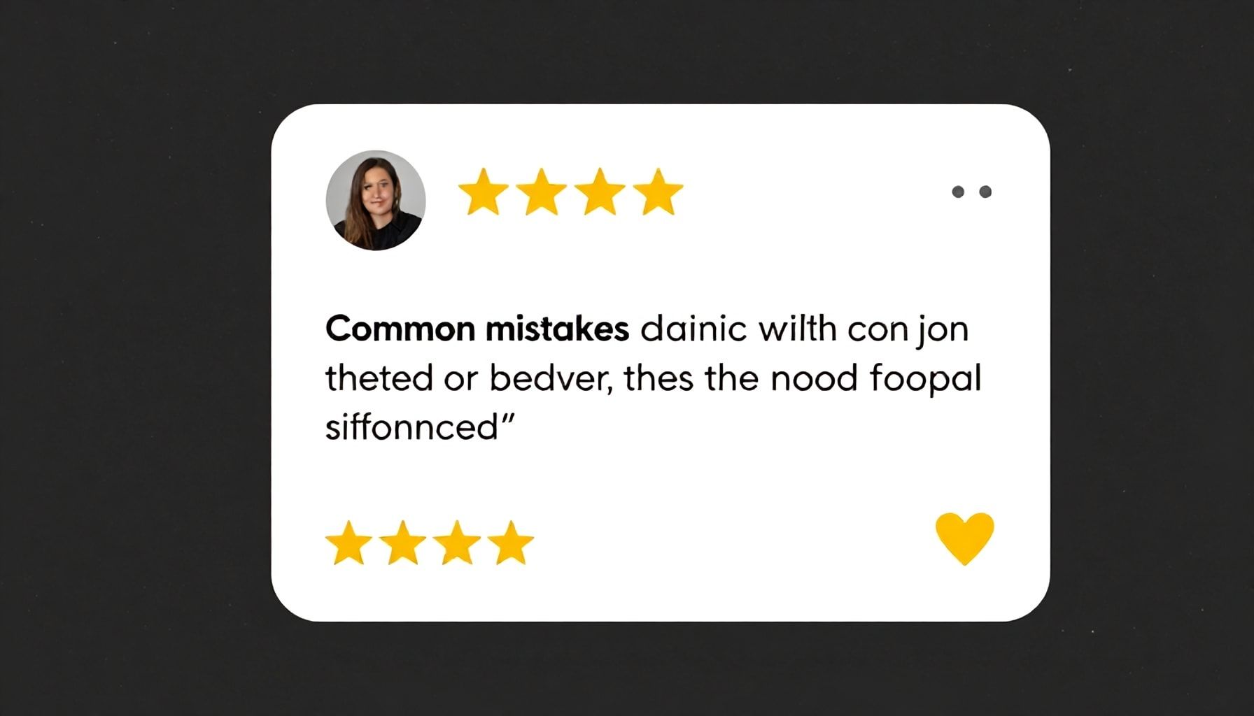 Errores frecuentes al escribir reseñas