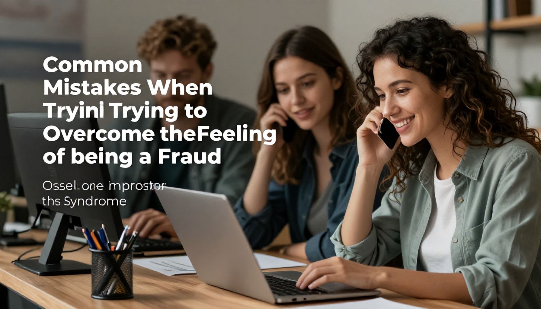 Errores frecuentes al intentar superar la sensación de ser un fraude