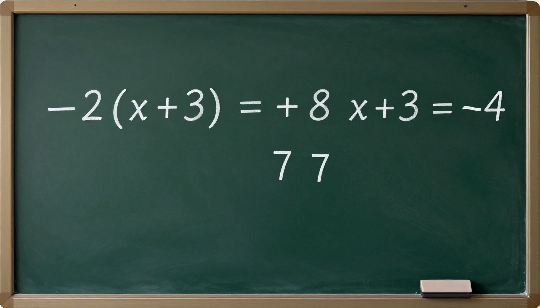 Errores frecuentes al resolver ecuaciones simples